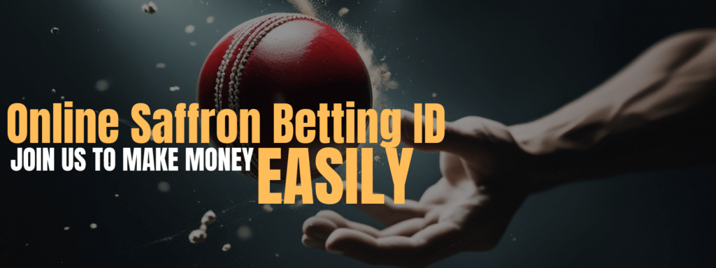 Four aces and glowing dice with online Saffron betting ID