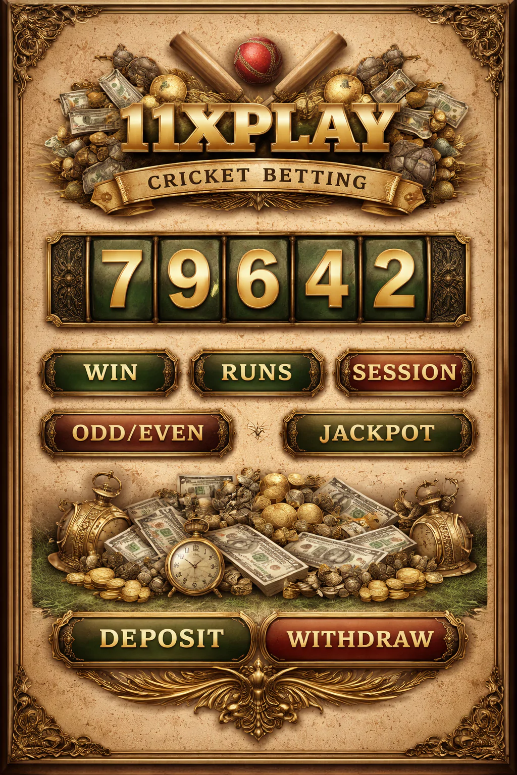 11xplay cricket betting number